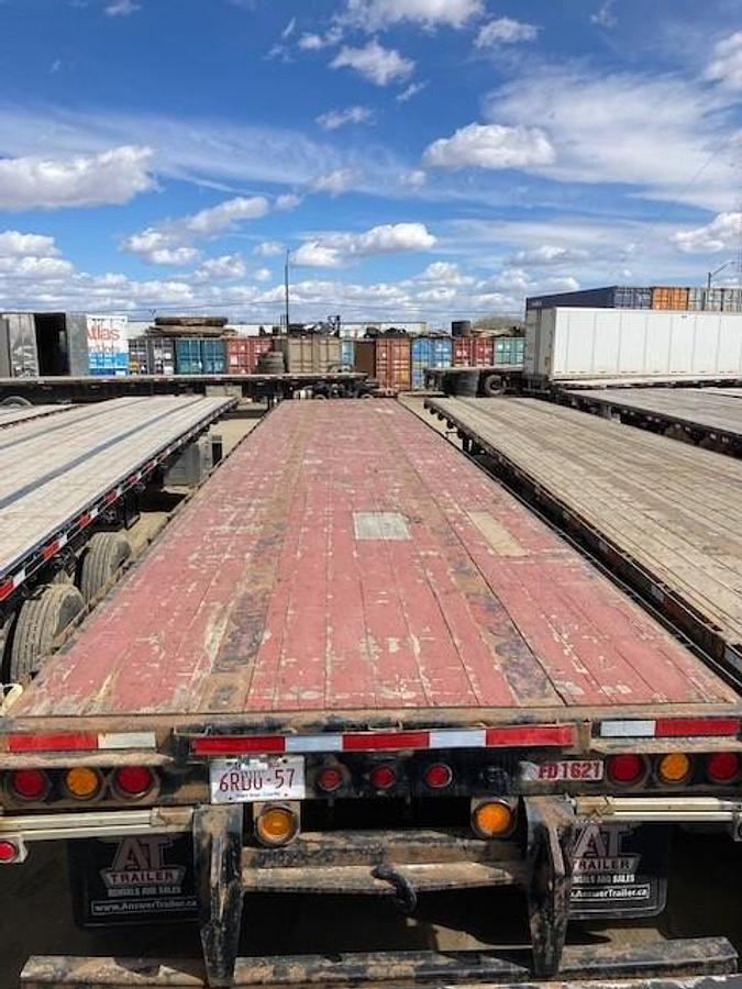 Used 2016 Manac 53' Tridem Flat Deck/Highboy - #FD1621
