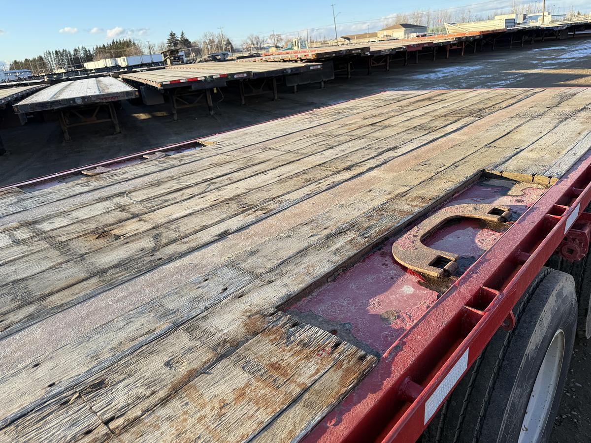 Used 2015 Manac 53' Tridem Flat Deck/Highboy