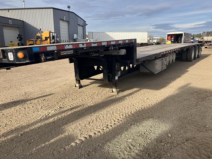 Used 2020 Manac 53' Tridem Step Deck