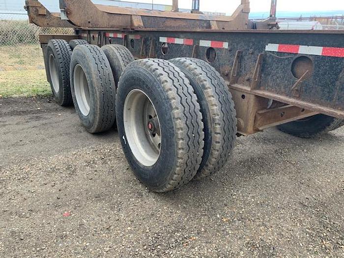 Used 2017 Peak Tridem Hay Rack Logging Trailer
