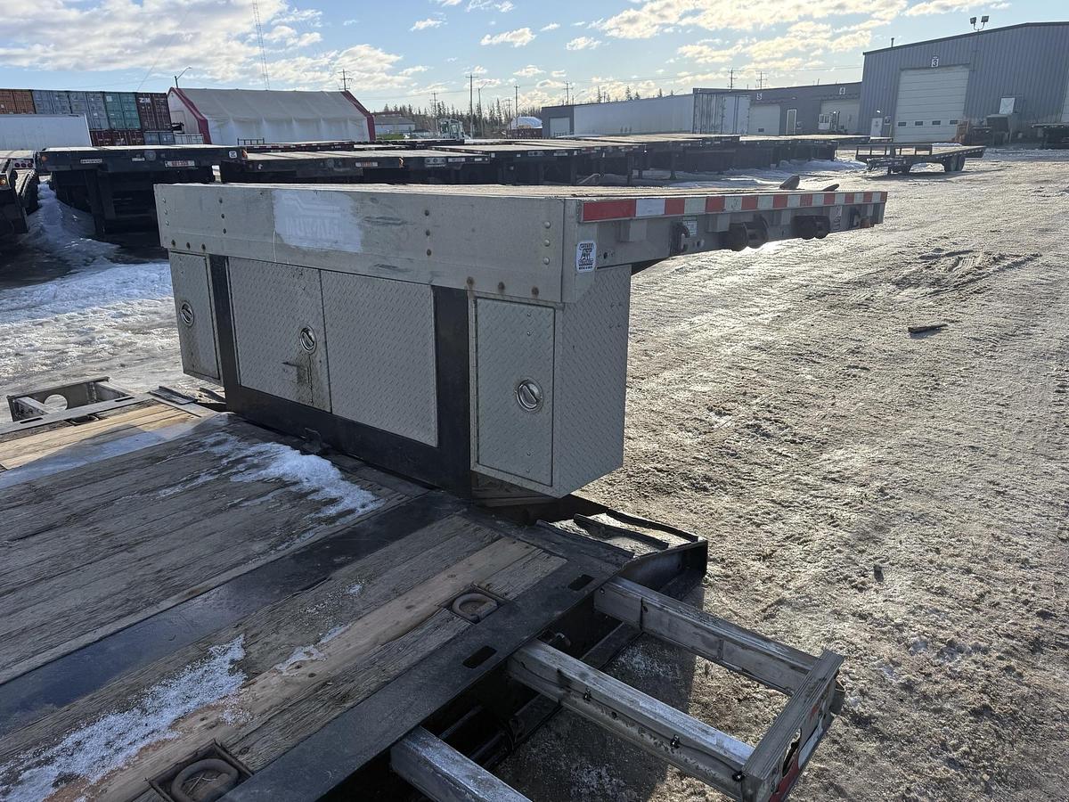 Used 2012 Muvall Tridem Double Drop Ag Trailer Mechanical RGN