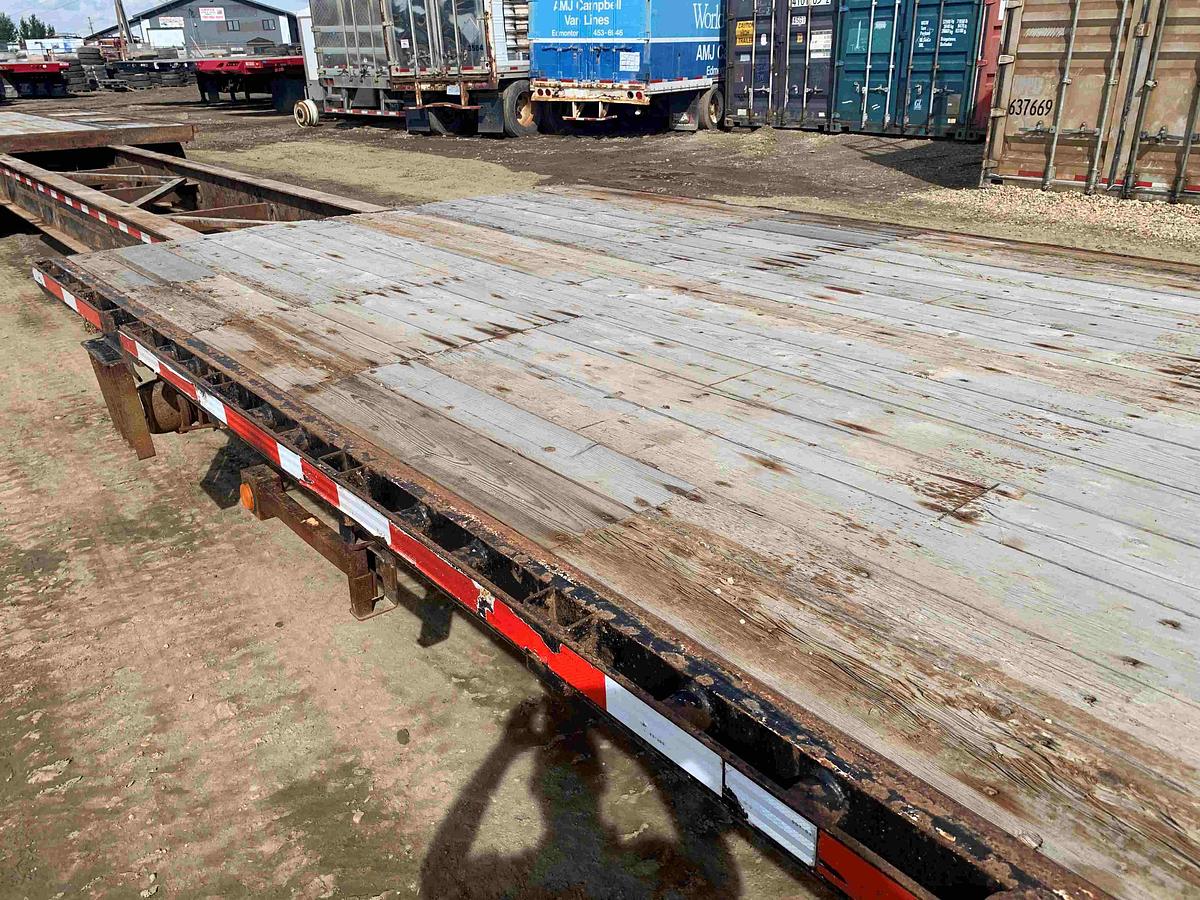 Used 2009 Thru-Way 53' Step Deck Extendable/Trombone