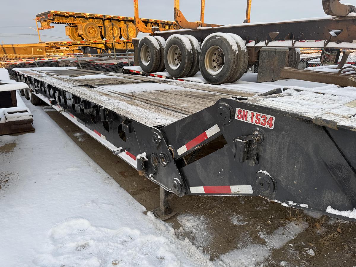 Used 2008 Doepker Tridem Scissor Neck with Rail