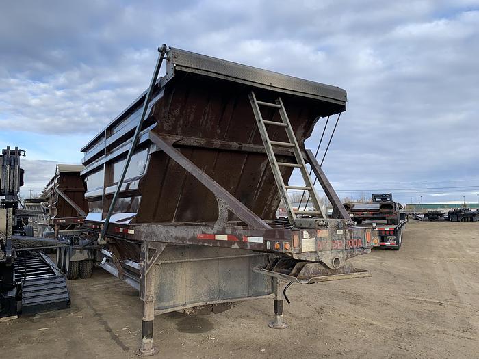 Used 2012 Arne's Super B Clam Dump Gravel Trailer