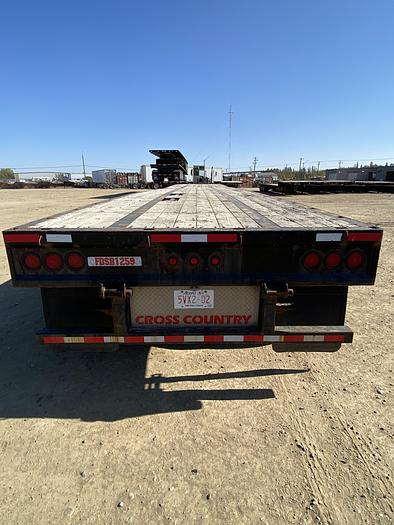 Used 2015 Cross Country Super B Flat Deck Trailer