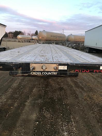 Used 2016 Cross Country 53' Tridem Flat Deck/Highboy