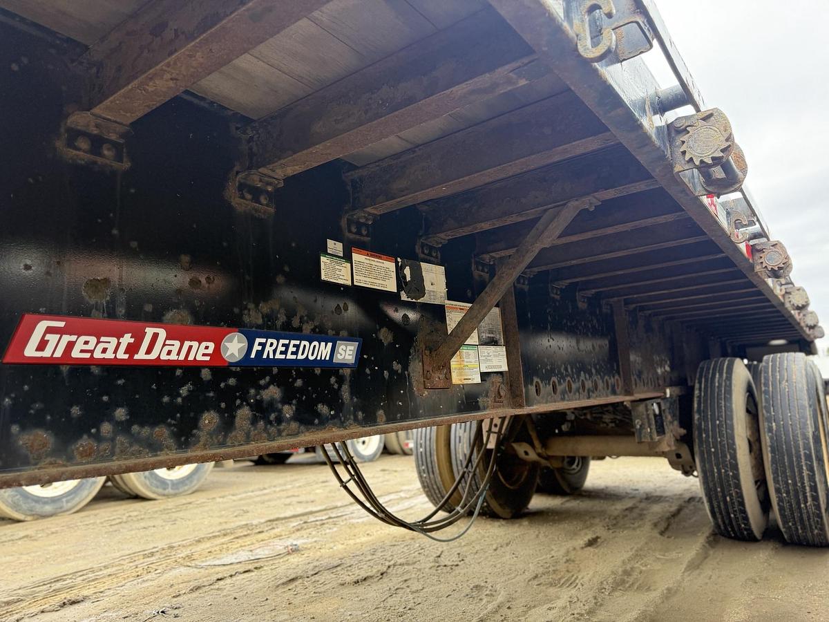 Used 2013 Great Dane 53' Tandem Flat Deck/Highboy Flatbed #FD2028