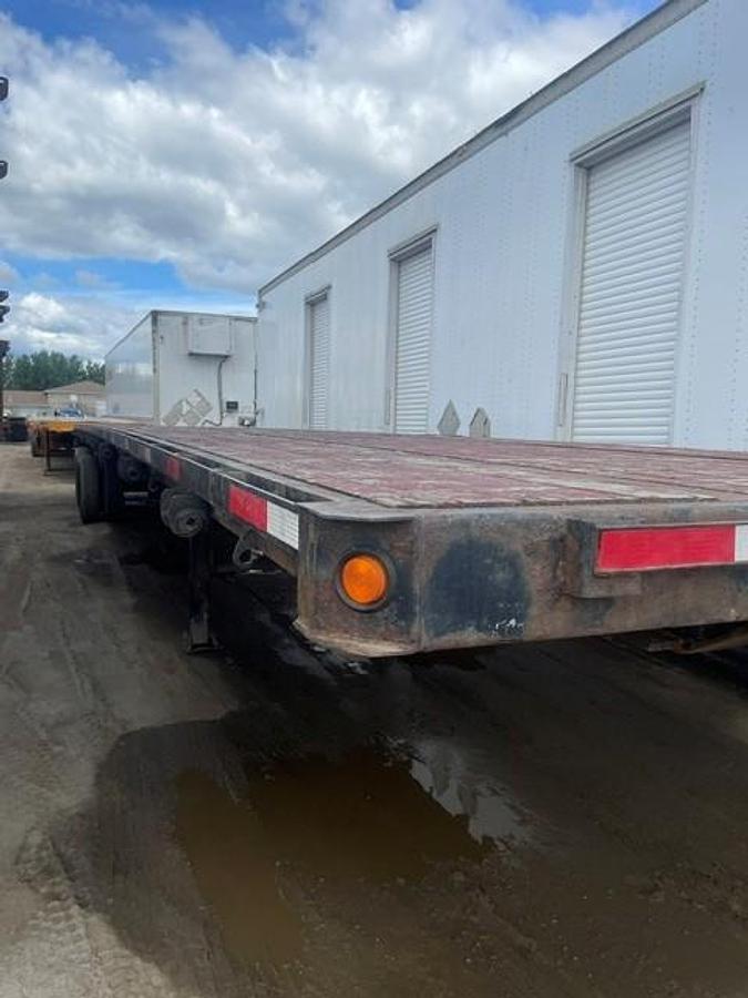 Used 2016 Manac 53' Tridem Flat Deck/Highboy - #FD1622