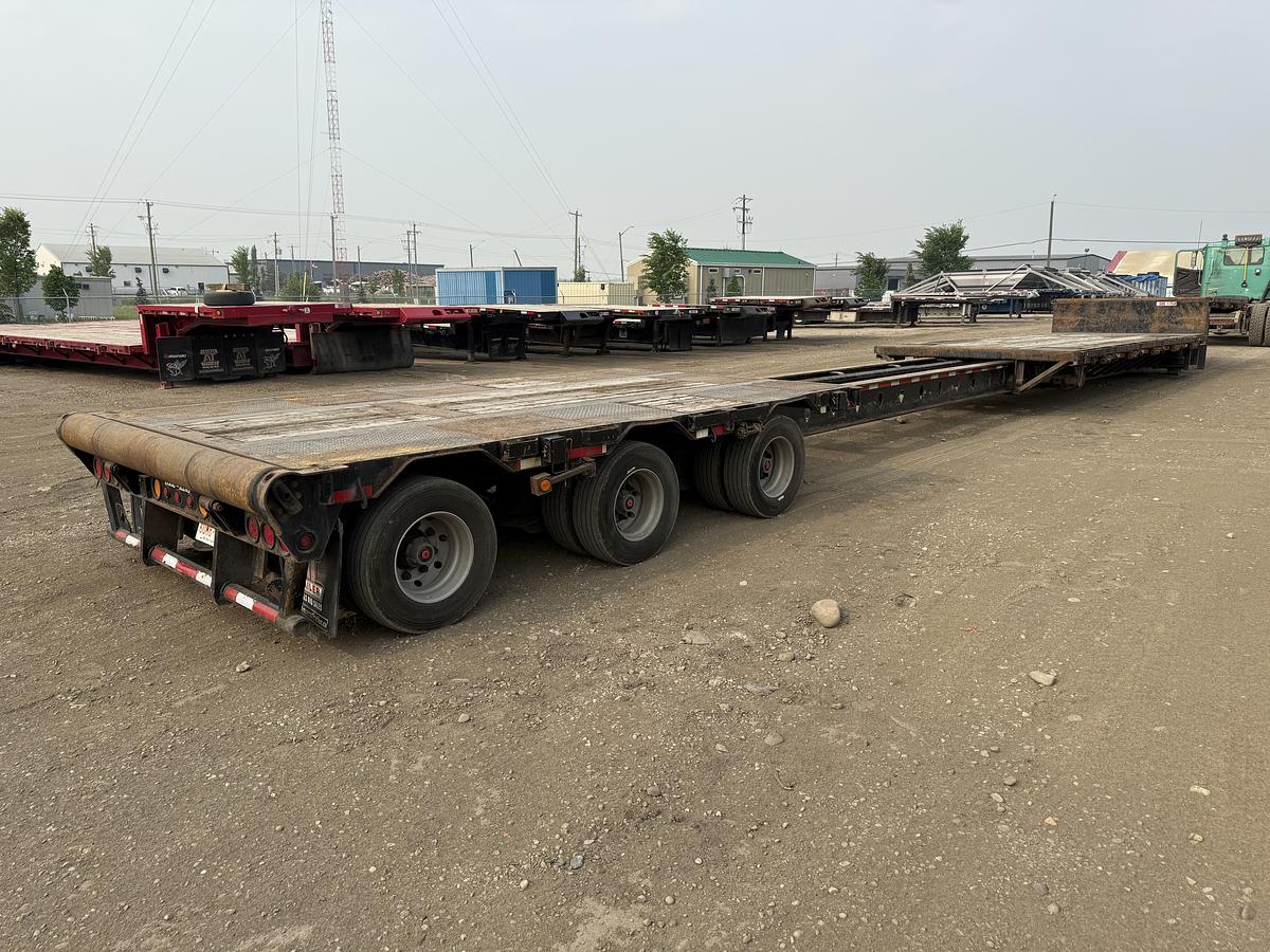 Used 2014 Lode King 53' Tridem Extendable/Trombone Step Deck