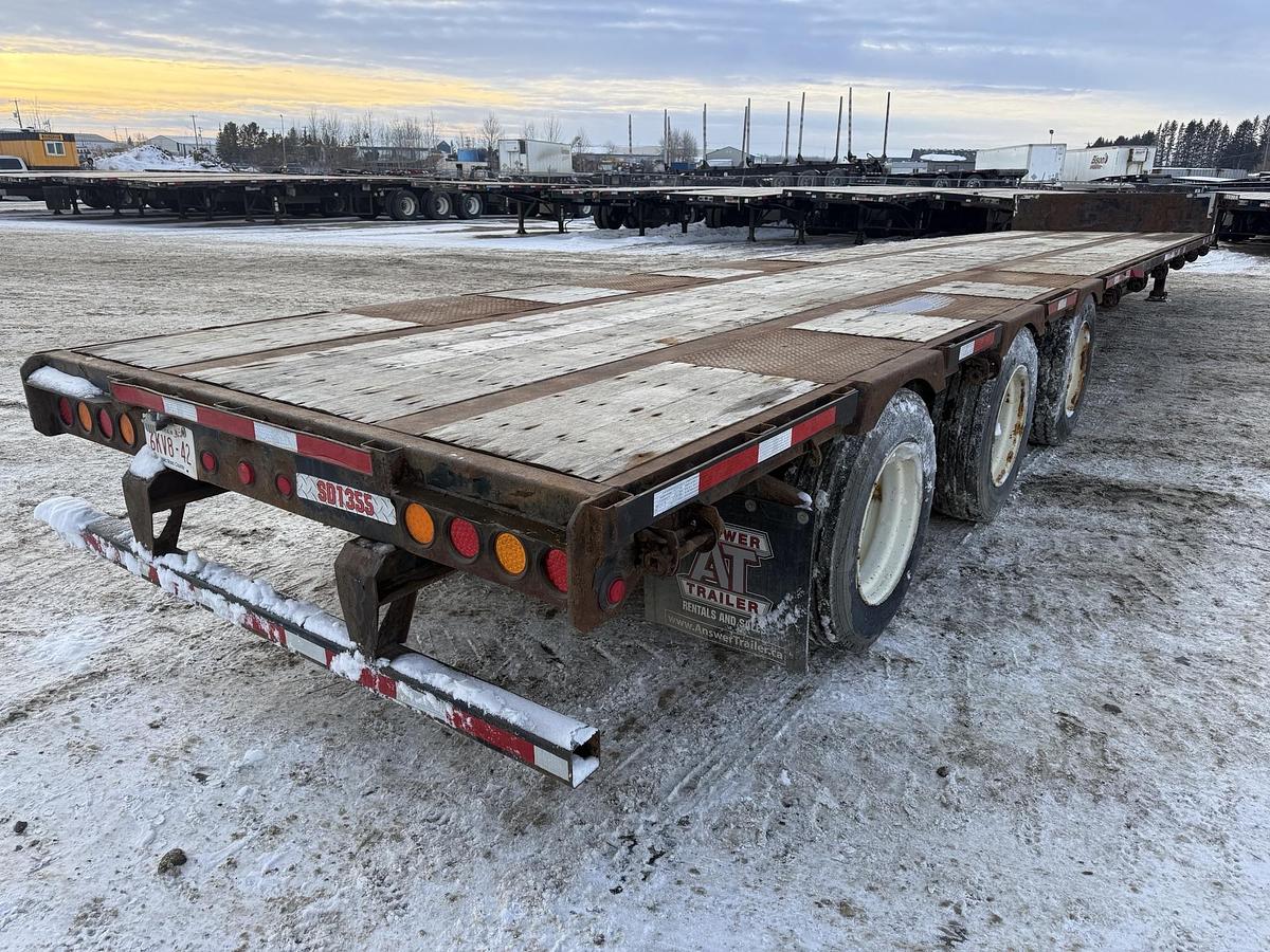 Used 2015 Manac 53' Tridem Step Deck