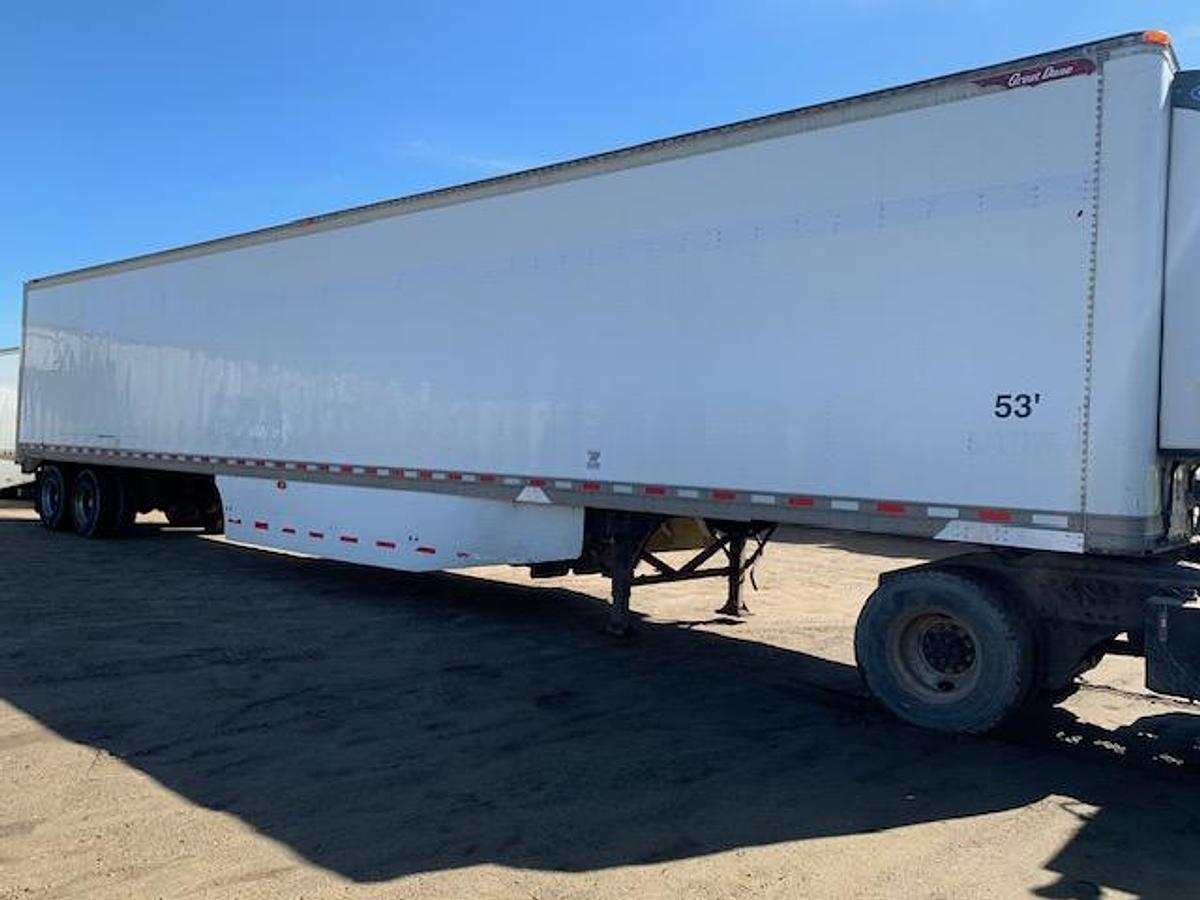 Used 2012 Great Dane 53' Tridem Reefer/Refrigerated Van