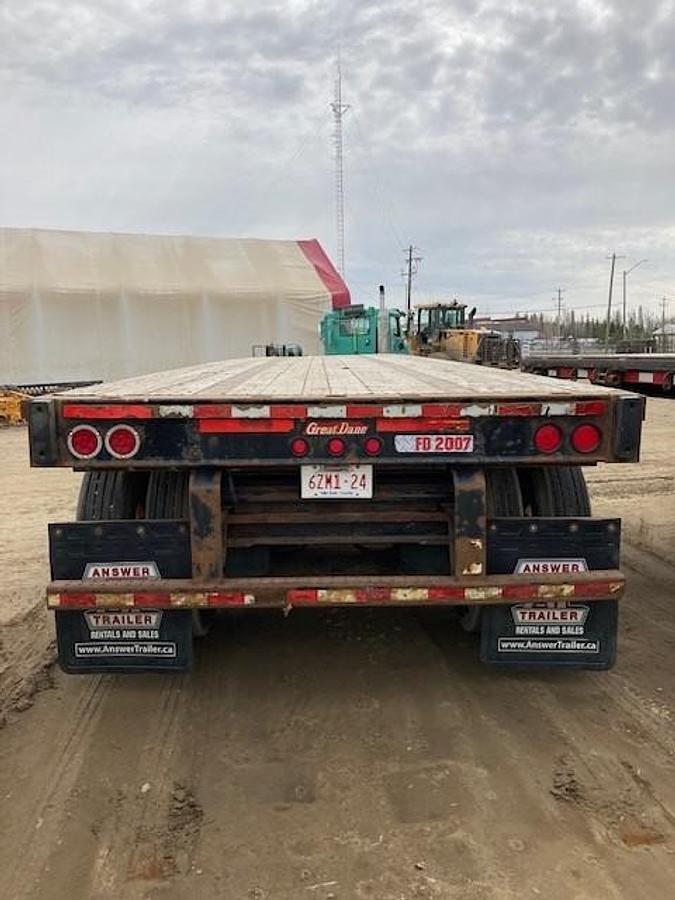 Used 2012 Great Dane 53' Tridem Flat Deck/Highboy - #FD2007