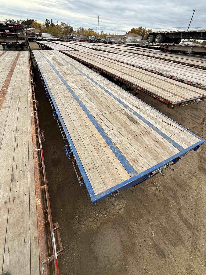 Used 2016 Transcraft 53' Tridem Flat Deck/Highboy