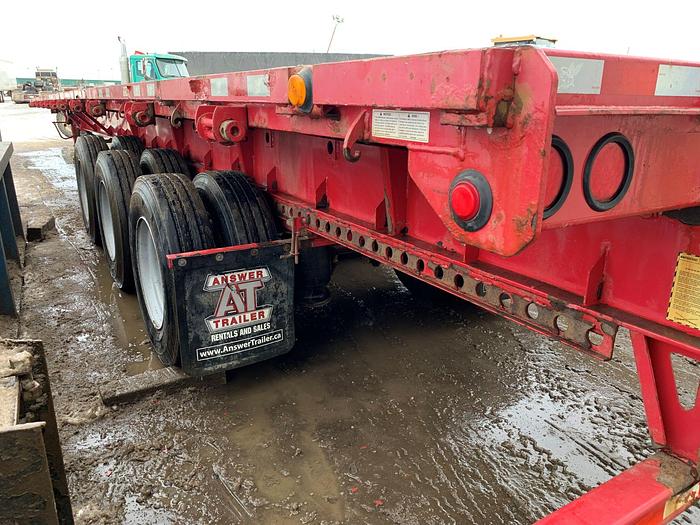 Used 2013 Manac Tridem Hi Boy Trailer - Trombone/Extendable