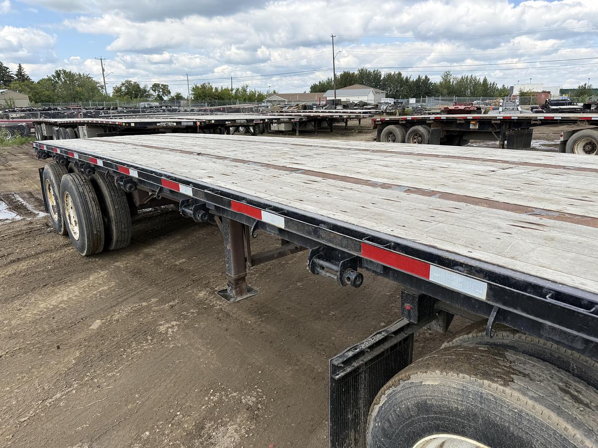 Used 2014 Manac Flat Deck Super B Lead/Pup