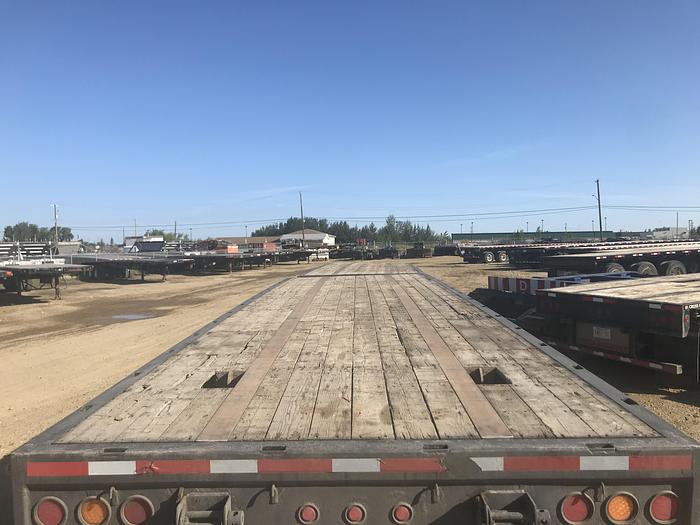 Used 2014 Manac Super B Flat Deck Trailer ATSB-230