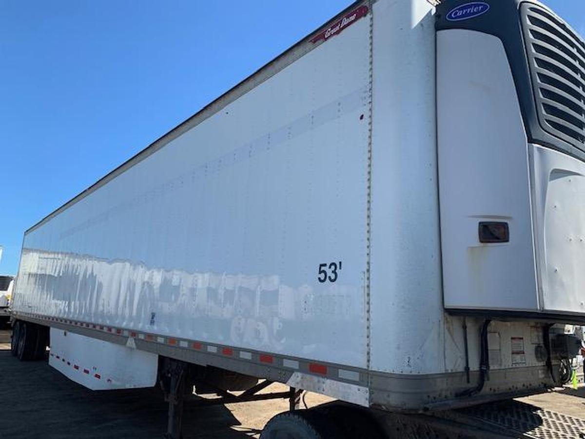 Used 2012 Great Dane 53' Tridem Reefer/Refrigerated Van
