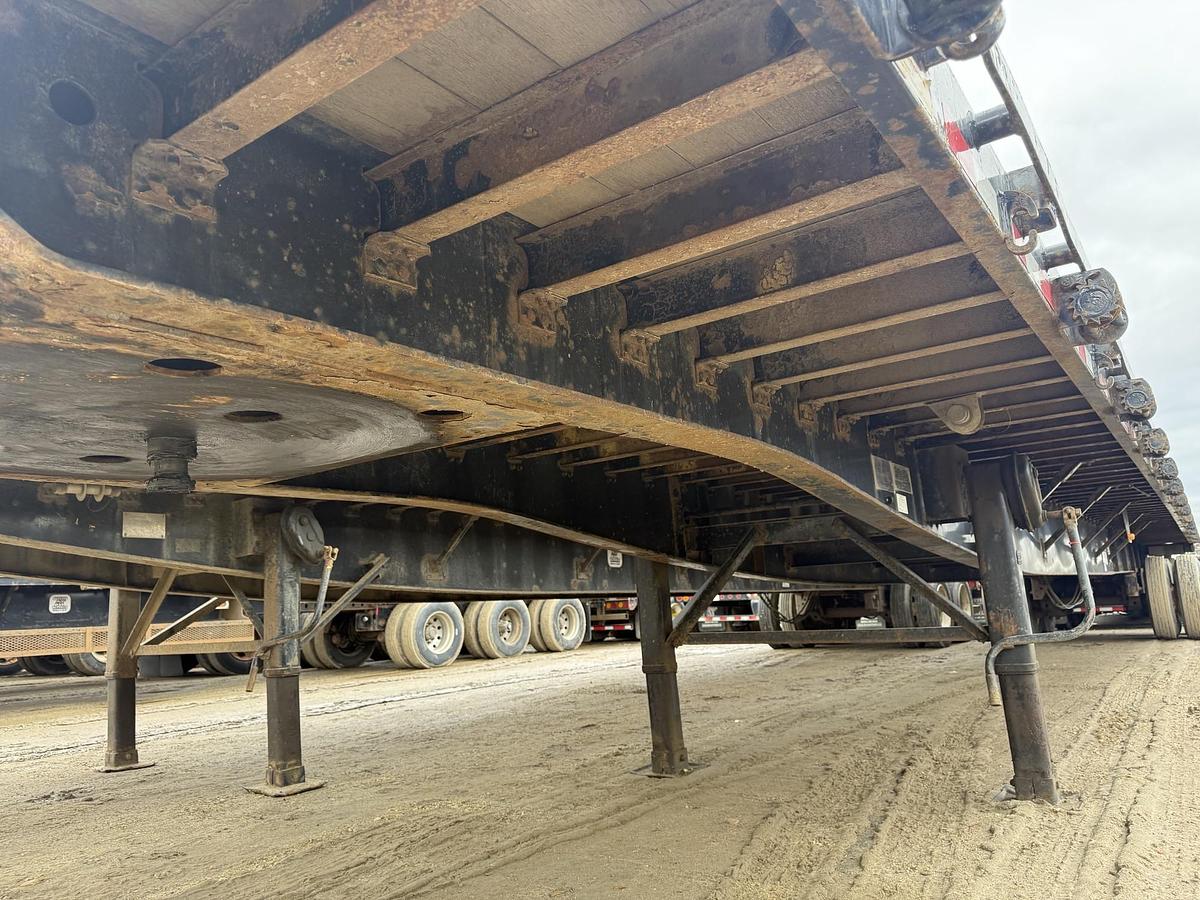 Used 2012 Great Dane 53' Tandem Flat Deck/Highboy Flatbed