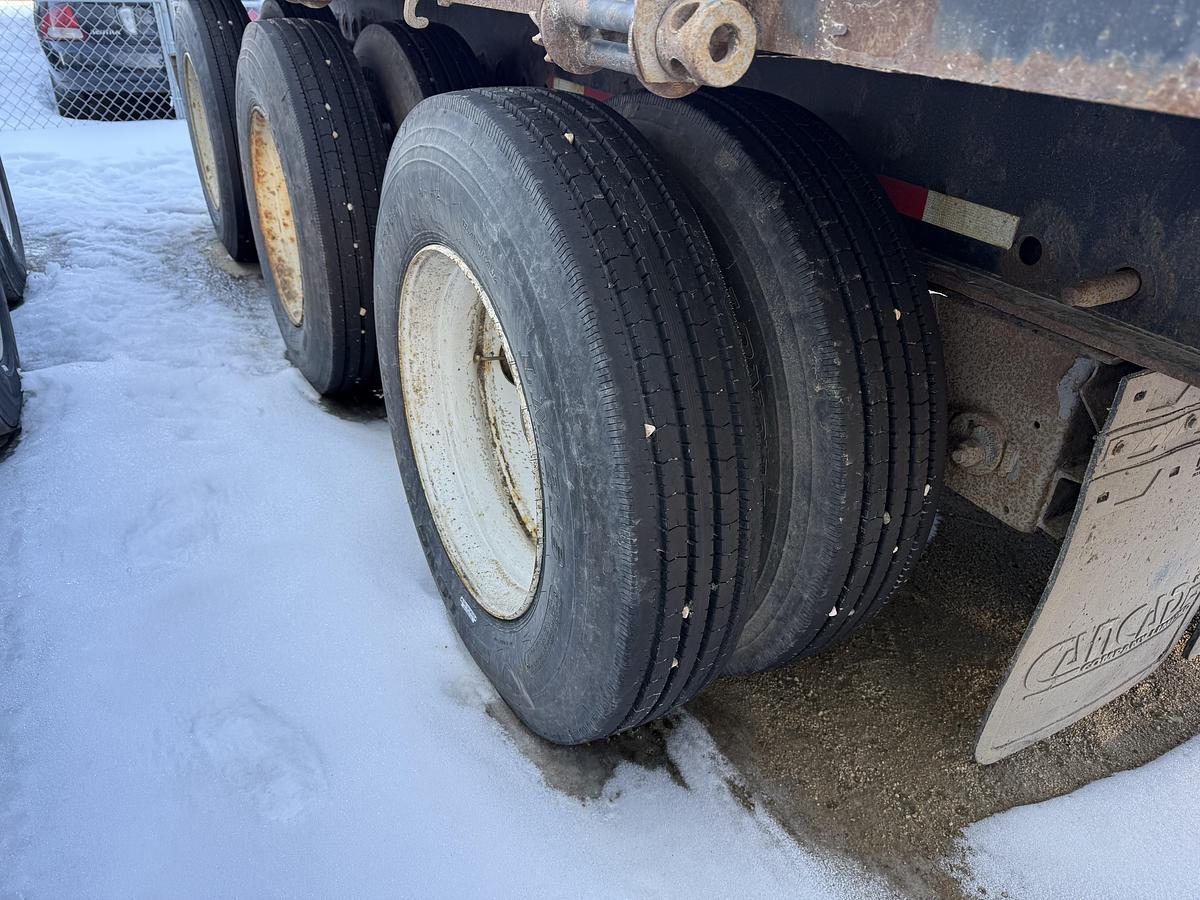 Used 2013 Cancade 53' Tridem Flat Deck/Highboy - #FD1004