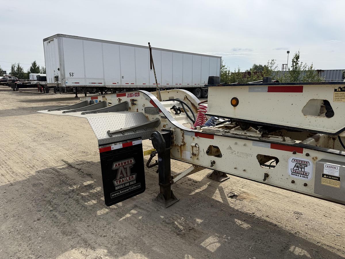 Used 2015 Aspen Hydraulic Low Bed / Low Boy Cali 9-Axle Combination