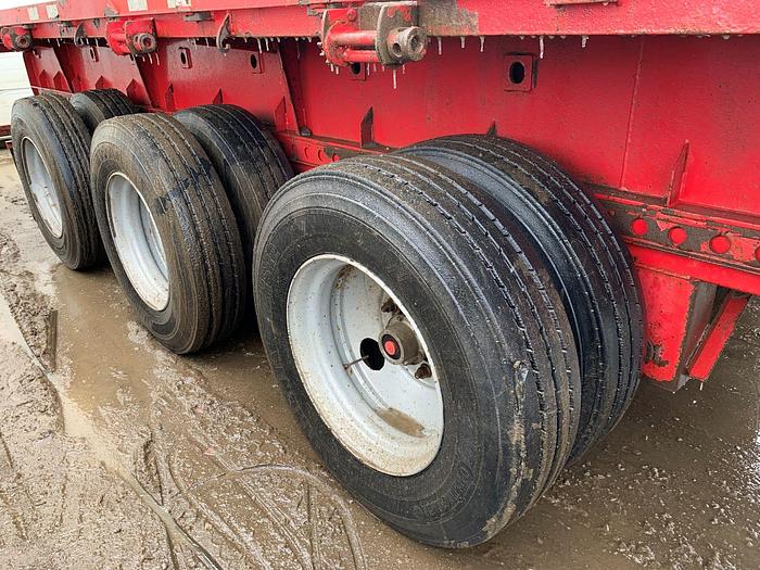 Used 2013 Manac Tridem Hi Boy Trailer - Trombone/Extendable