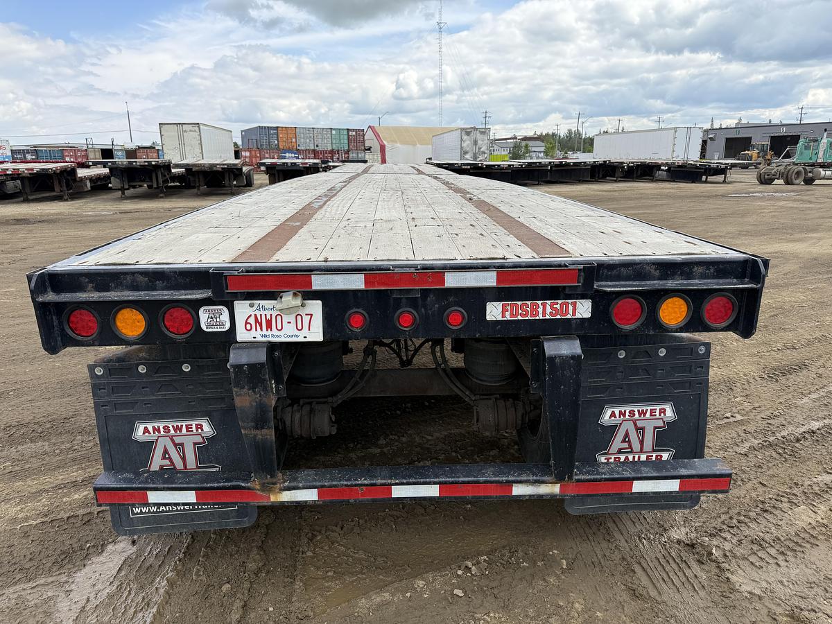 Used 2014 Manac Flat Deck Super B Lead/Pup