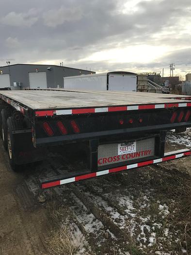 Used 2016 Cross Country 53' Tridem Flat Deck/Highboy