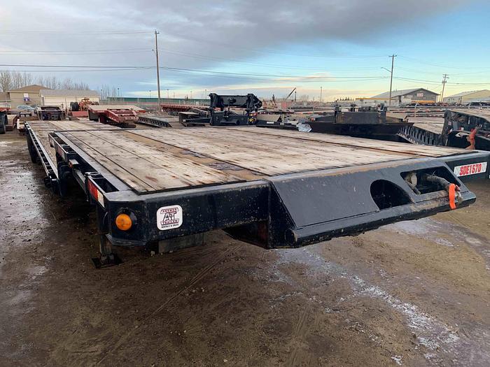 Used 2012 Manac Tridem Step Deck - Extendable/Trombone