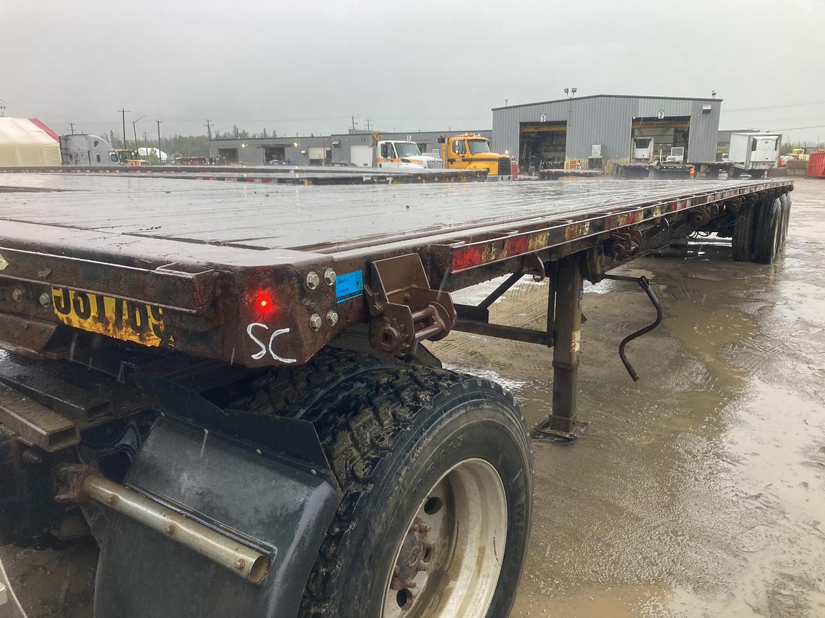 Used 2014 Manac 53' Tridem Flat Deck/Highboy