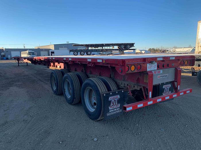 Used 2013 Manac Tridem Hi Boy Trailer - Trombone/Extendable