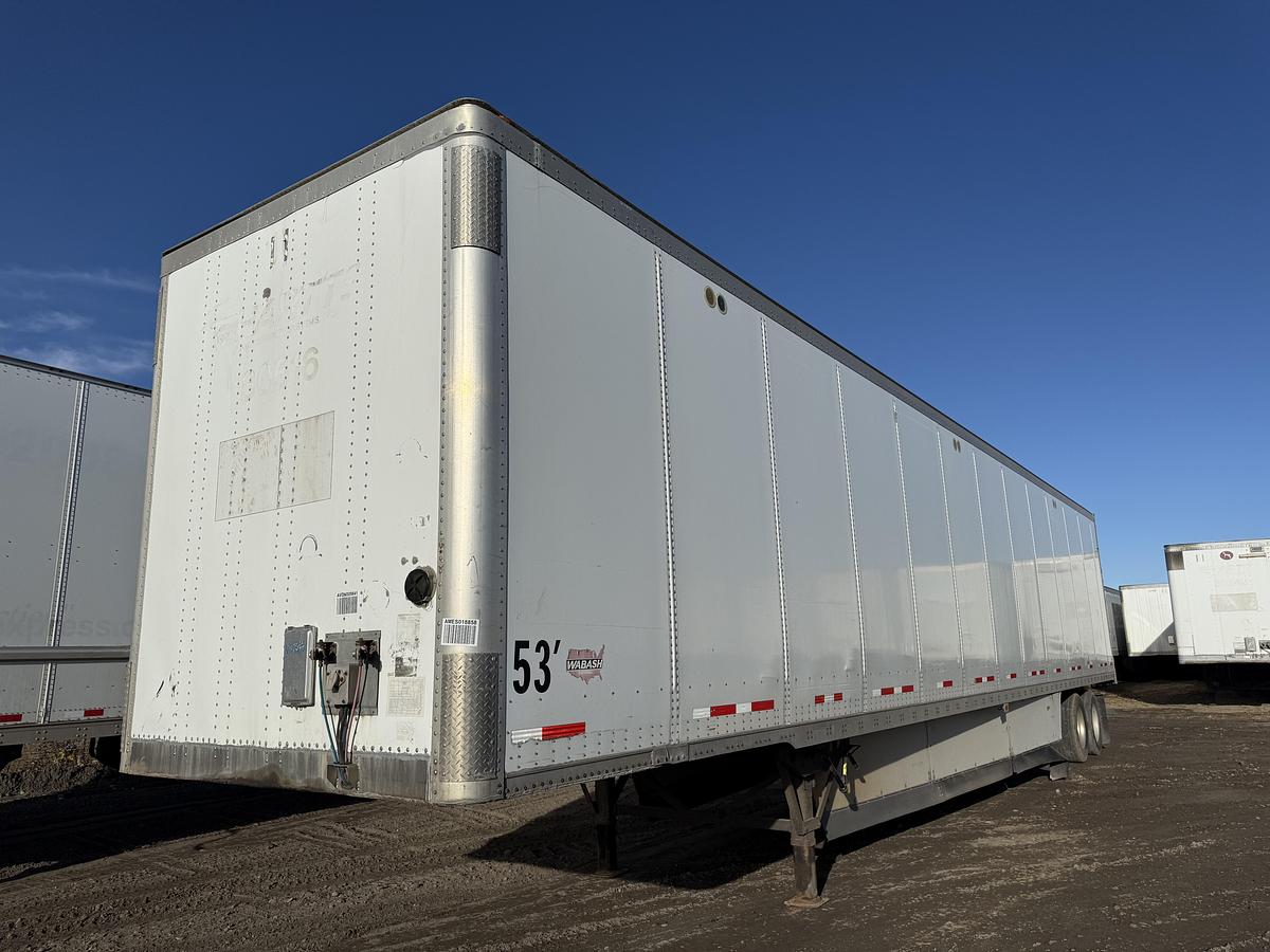 Used 2011 WABASH 53' Tandem Dry Van