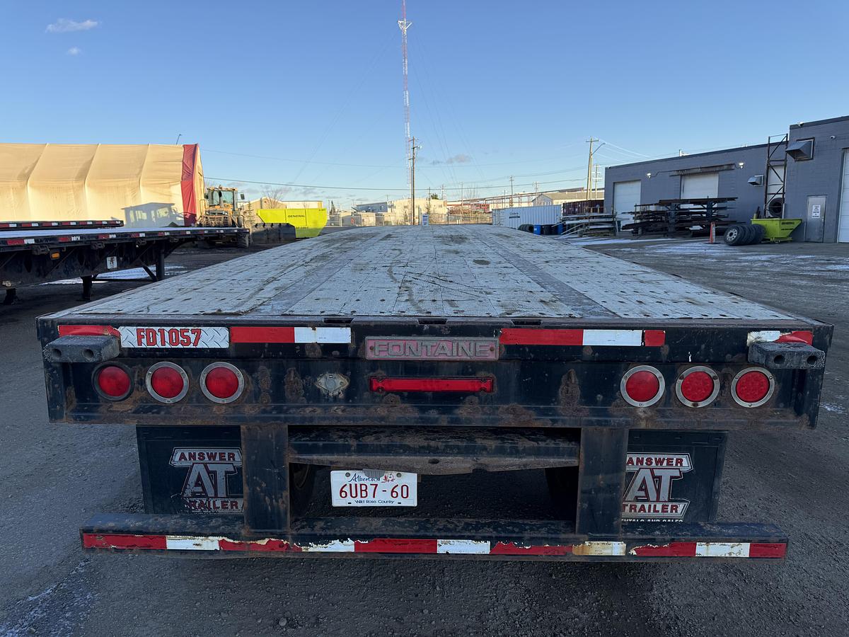 Used 2014 Fontaine 53' Tridem Flat Deck/Highboy