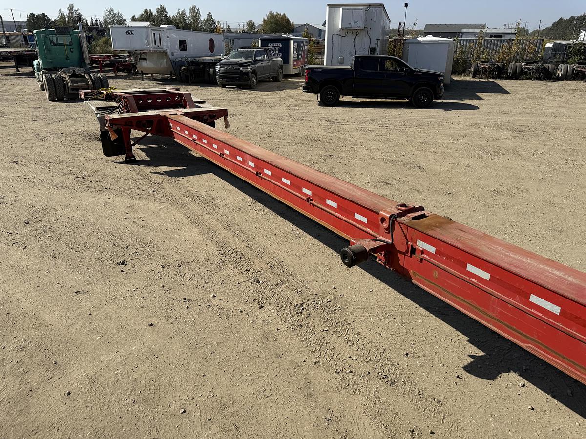 Used 2011 Temisko Expandable Wind Blade and Tower Trailer