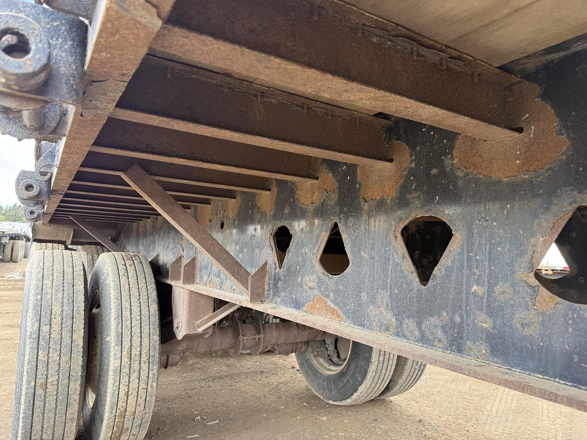 Used 2014 Manac Flat Deck Super B Lead/Pup