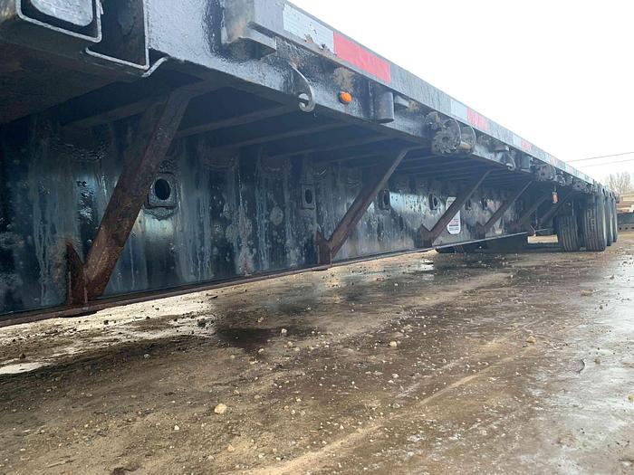 Used 2012 Manac Tridem Step Deck - Extendable/Trombone