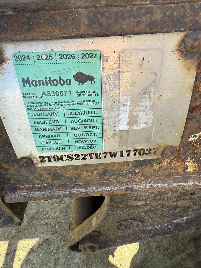 Used 2008 Topline Tandem Converter Dolly