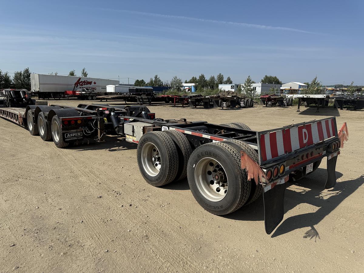 Used 2015 Aspen 10 Axle Hydraulic Low Bed Combination