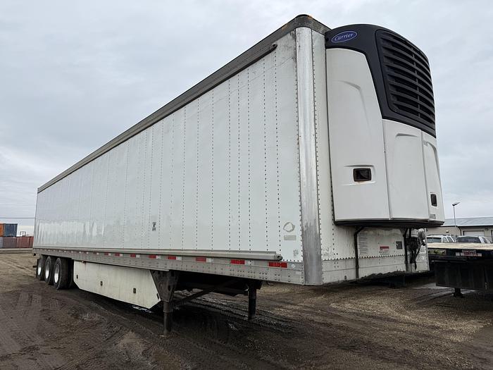 Used 2017 Utility 53' Multi-Temp Tridem Reefer/Refrigerated Van