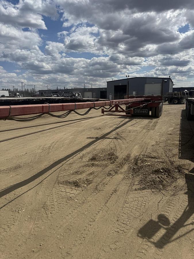 Used 2009 Deloupe Pole Trailer - #PT1854