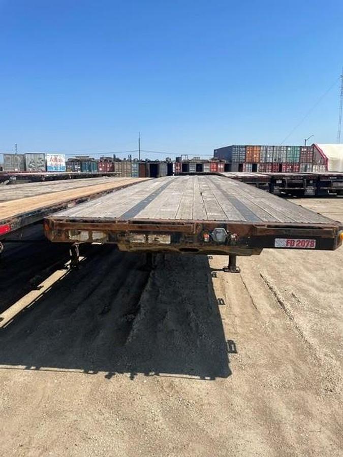 Used 2012 Great Dane 53' Tridem Flat Deck/Highboy