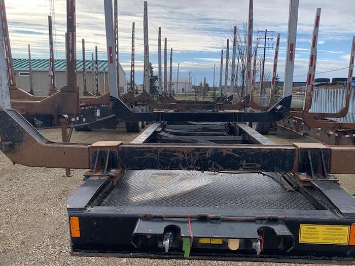 Used 2019 BWS Tridem Hay Rack Logging Trailer