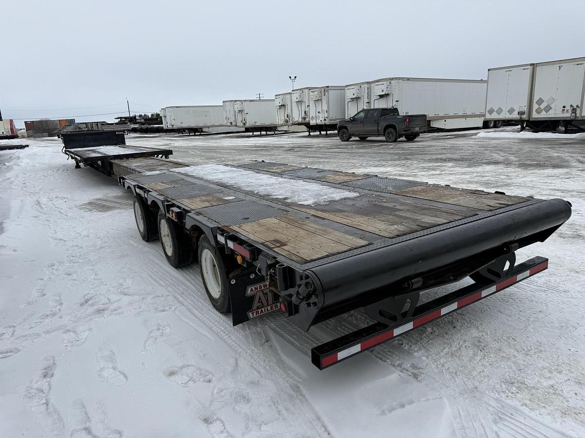 Used 2015 Manac 53' Tridem Extendable/Trombone Step Deck Low Pro