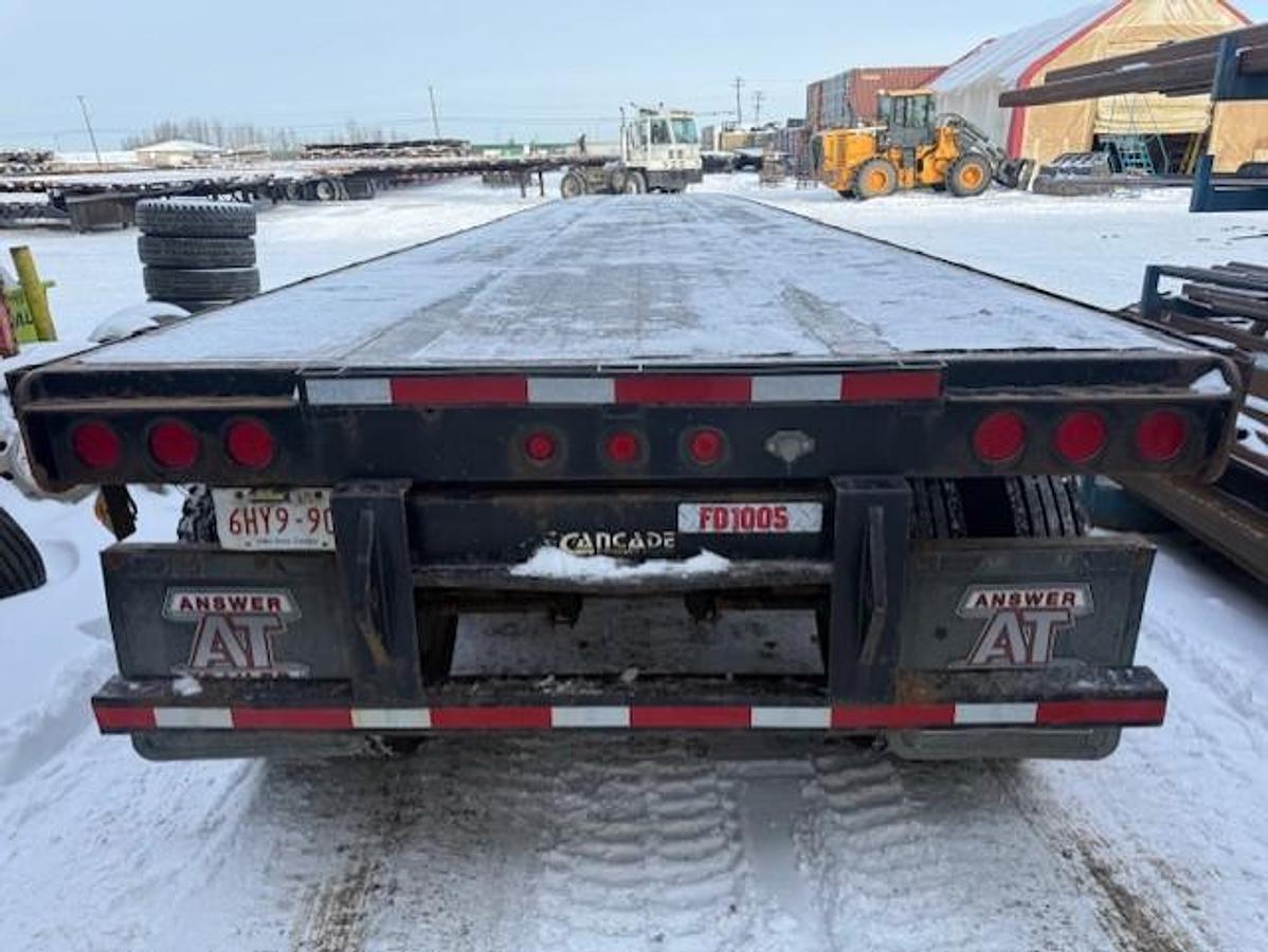 Used 2013 Cancade 53' Tridem Flat Deck/Highboy