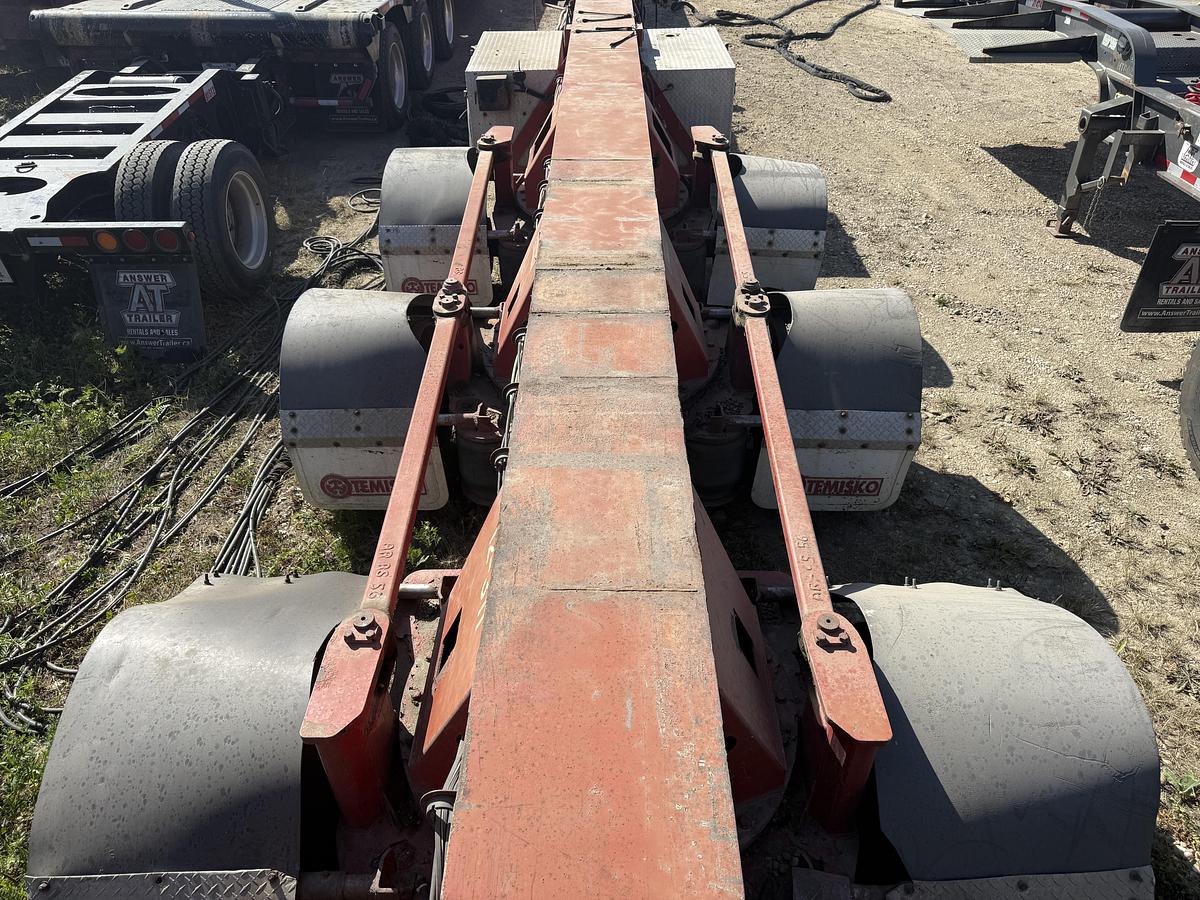 Used 2011 Temisko Expandable Wind Blade and Tower Trailer