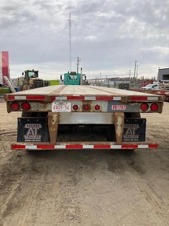 Used 2016 Manac 53' Tridem Flat Deck/Highboy - #FD1781