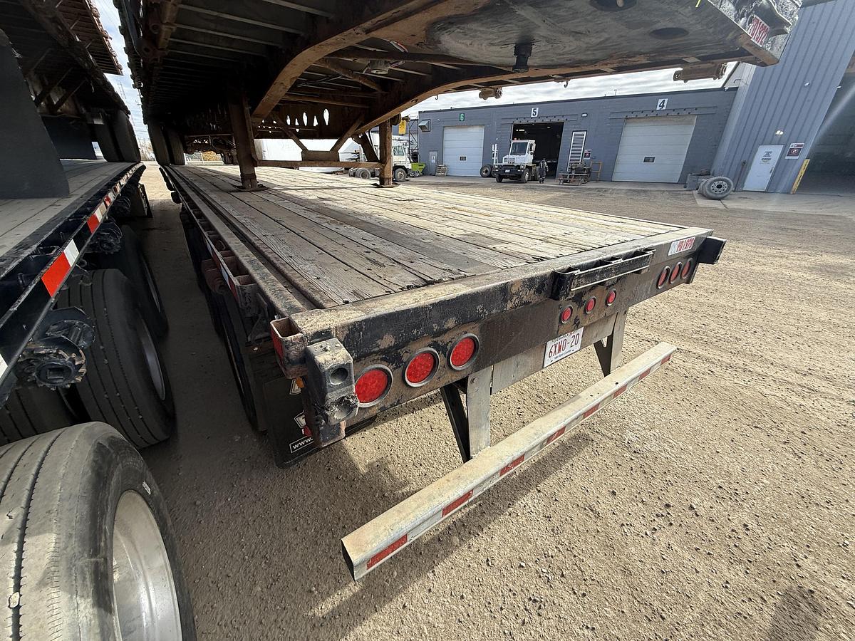 Used 2014 Manac 53' Tridem Flat Deck/Highboy