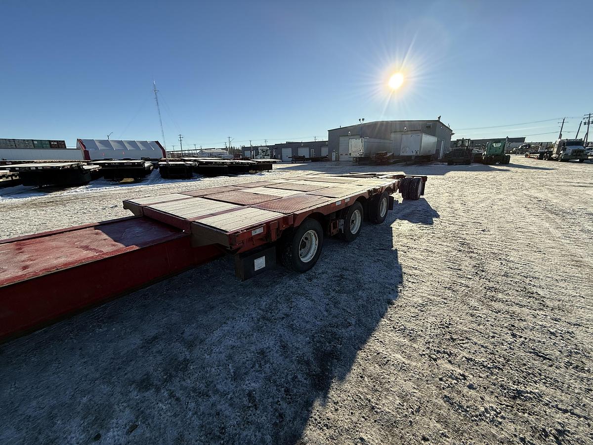 Used 2016 Manac 53' Step Deck Extendable/Trombone