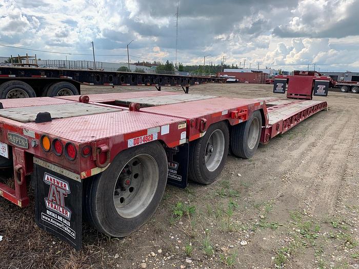 Used 2013 Aspen Tridem Double Drop Extendable/Trombone Low Boy and Booster