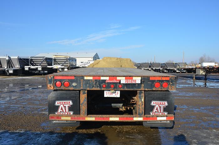 Used 2011 Great Dane 53' Tridem Flat Deck/Highboy