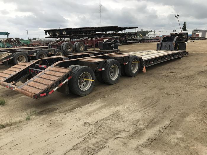 Used 2013 Deloupe Tridem Lowbed Mechanical RGN